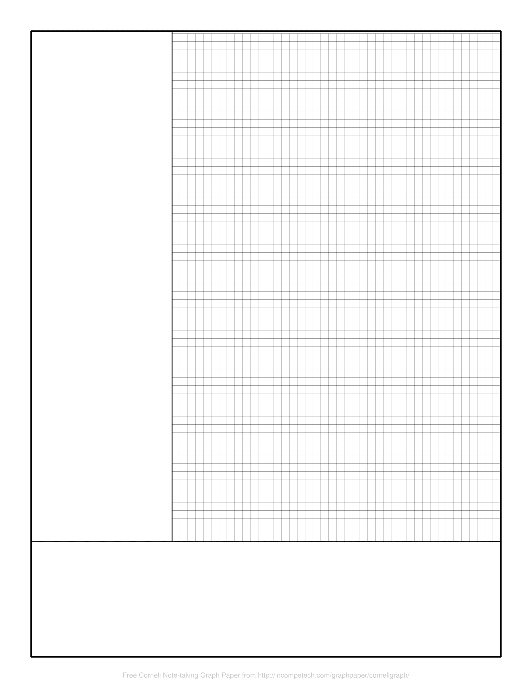 free online graph paper cornell note taking graph