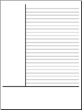 Cornell Note-Taking Lined Paper Preview